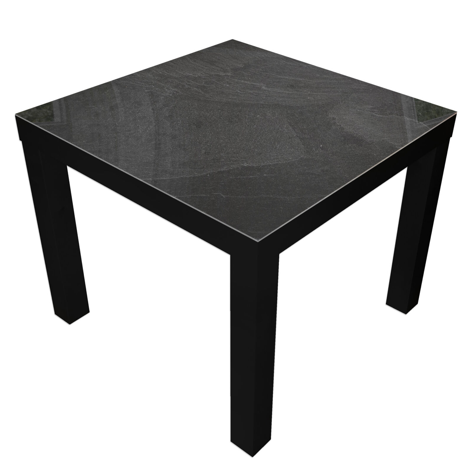 Belegering Beringstraat bijwoord Tafels IKEA Lack zwart 55 x 55 cm inclusief glas - Designglas
