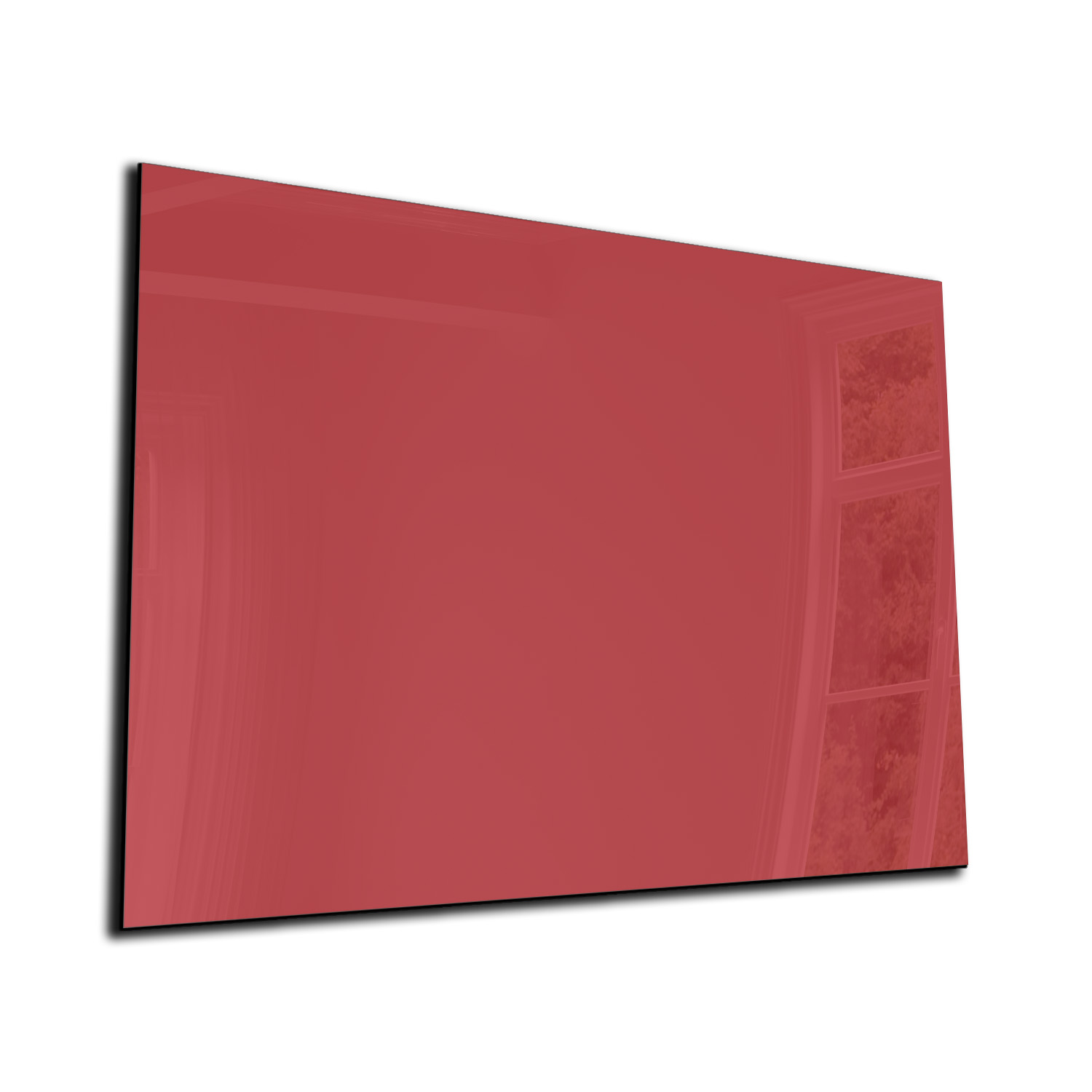 optocht woordenboek Mellow Magneetbord - Glas - Whiteboard - Memobord - Magnetisch - Diverse maten -  Donker rood - Designglas