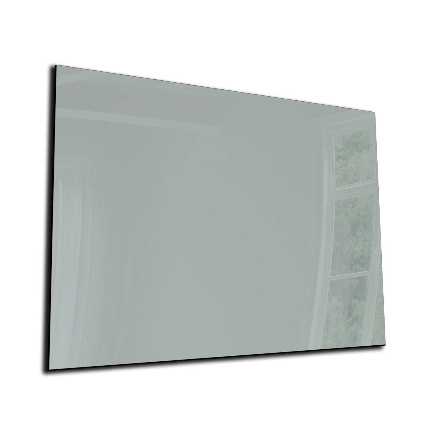 regelmatig slijm Pelagisch Magneetbord - Glas - Whiteboard - Memobord - Magnetisch - Diverse maten -  Kleur tussenliggend grijs - Designglas
