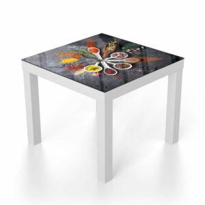 Salontafel 55x55 Kleurrijke Kruidenmelange