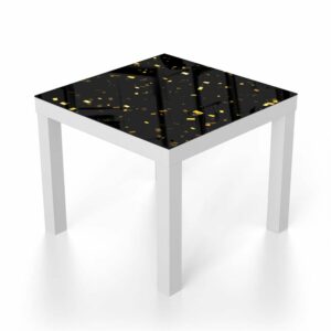 Salontafel 55x55 Gouden Confetti