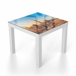 Salontafel 55x55 Zonsondergang in Dubai