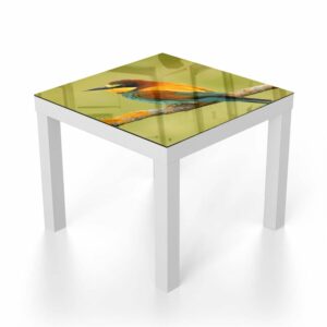 Salontafel 55x55 Kleurrijke Vogel