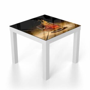 Salontafel 55x55 Whisky Splash