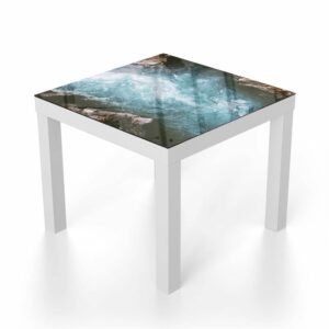 Salontafel 55x55 Rivier Canyon in Zweden