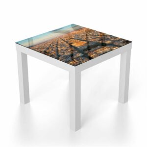 Salontafel 55x55 Luchtfoto van Sagrada Familia