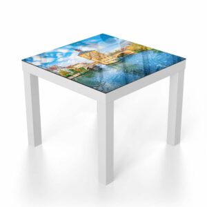 Salontafel 55x55 Oude Stad van Bamberg