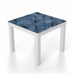 Salontafel 55x55 Oceaanblauw Marmer