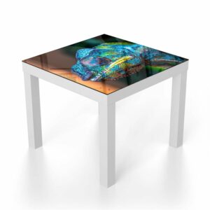 Salontafel 55x55 Gekleurde Kameleon