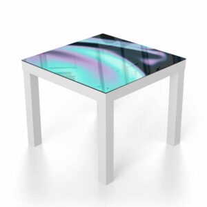 Salontafel 55x55 Neon Golven