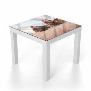 Salontafel 55x55 Rotsen op het Strand