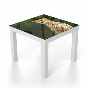 Salontafel 55x55 Wilde Cheetah