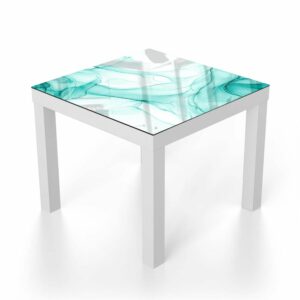 Salontafel 55x55 Aqua Marmer