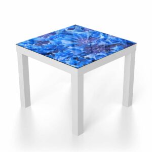 Salontafel 55x55 Blauwe Korenbloem