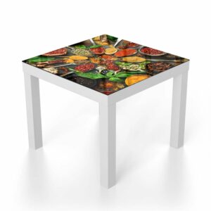 Salontafel 55x55 Kruidige Kleurenpracht