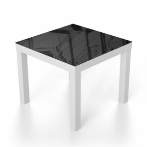 Salontafel 55x55 Leisteen Zwart