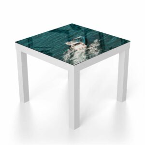 Salontafel 55x55 Yacht op het water