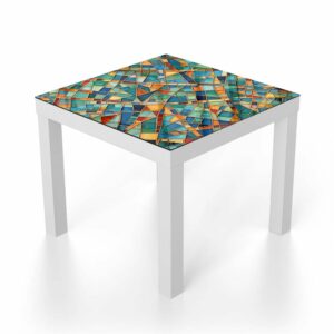 Salontafel 55x55 Mozaïek Textuur