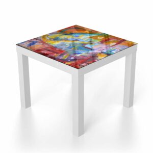 Salontafel 55x55 Kleur Explosie