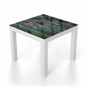 Salontafel 55x55 Bladeren Textuur