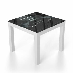 Salontafel 55x55 Audi R8 Zwart