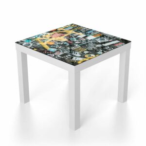 Salontafel 55x55 Muur Veel Stickers