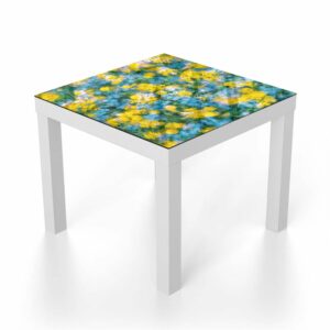 Salontafel 55x55 Vrolijke Bloemen