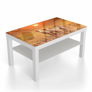 Salontafel 90x55 Twee Cheetahs