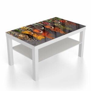 Salontafel 90x55 Specerijen in Lepels