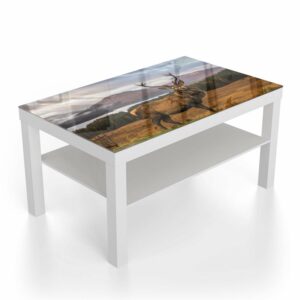 Salontafel 90x55 Wild Schots Hert