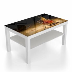 Salontafel 90x55 Whisky Splash