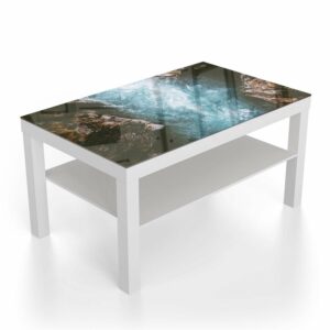 Salontafel 90x55 Rivier Canyon in Zweden