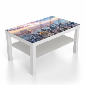 Salontafel 90x55 Hong Kong Skyline