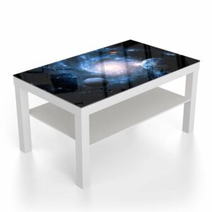 Salontafel 90x55 Planeten van het Zonnestelsel