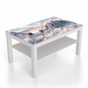 Salontafel 90x55 Sneeuwige Bergtop