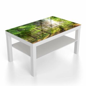 Salontafel 90x55 Zonlicht in het Bos