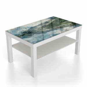 Salontafel 90x55 Waterverf Schilderij Bergmeer