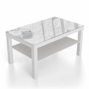 Salontafel 90x55 Witte Leisteen