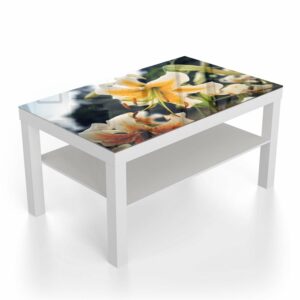 Salontafel 90x55 Zomerse Lelie