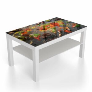 Salontafel 90x55 Specerijen over de Wereld