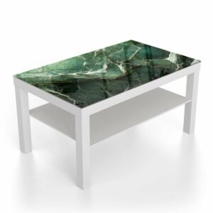 Salontafel 90x55 Luxe Groen Marmer