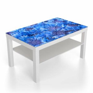 Salontafel 90x55 Blauwe Korenbloem