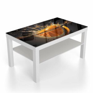 Salontafel 90x55 Sinaasappel Splash