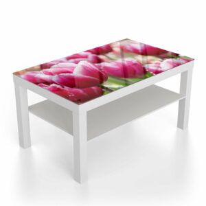 Salontafel 90x55 Natte Tulpen