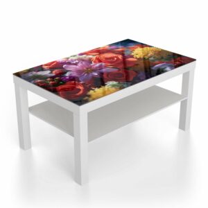 Salontafel 90x55 Bloemenboeket