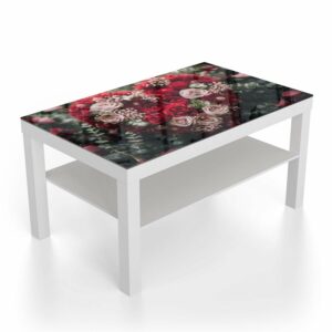 Salontafel 90x55 Hart van Bloemen