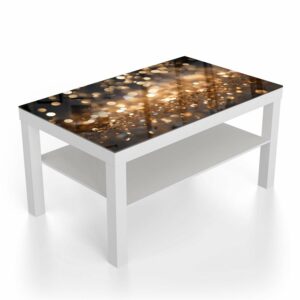 Salontafel 90x55 Gouden Glitters