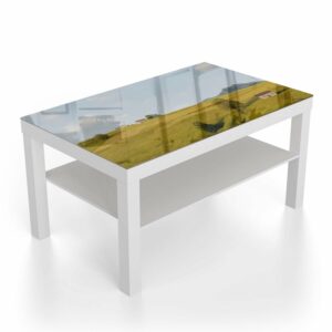 Salontafel 90x55 Heuvelachtig Landschap