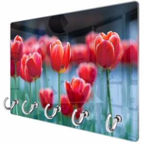 Sleutelhanger Rode Tulpen