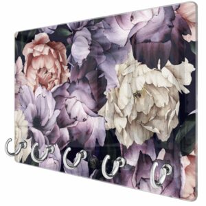 Sleutelhanger Bloemen Patroon van Waterverf